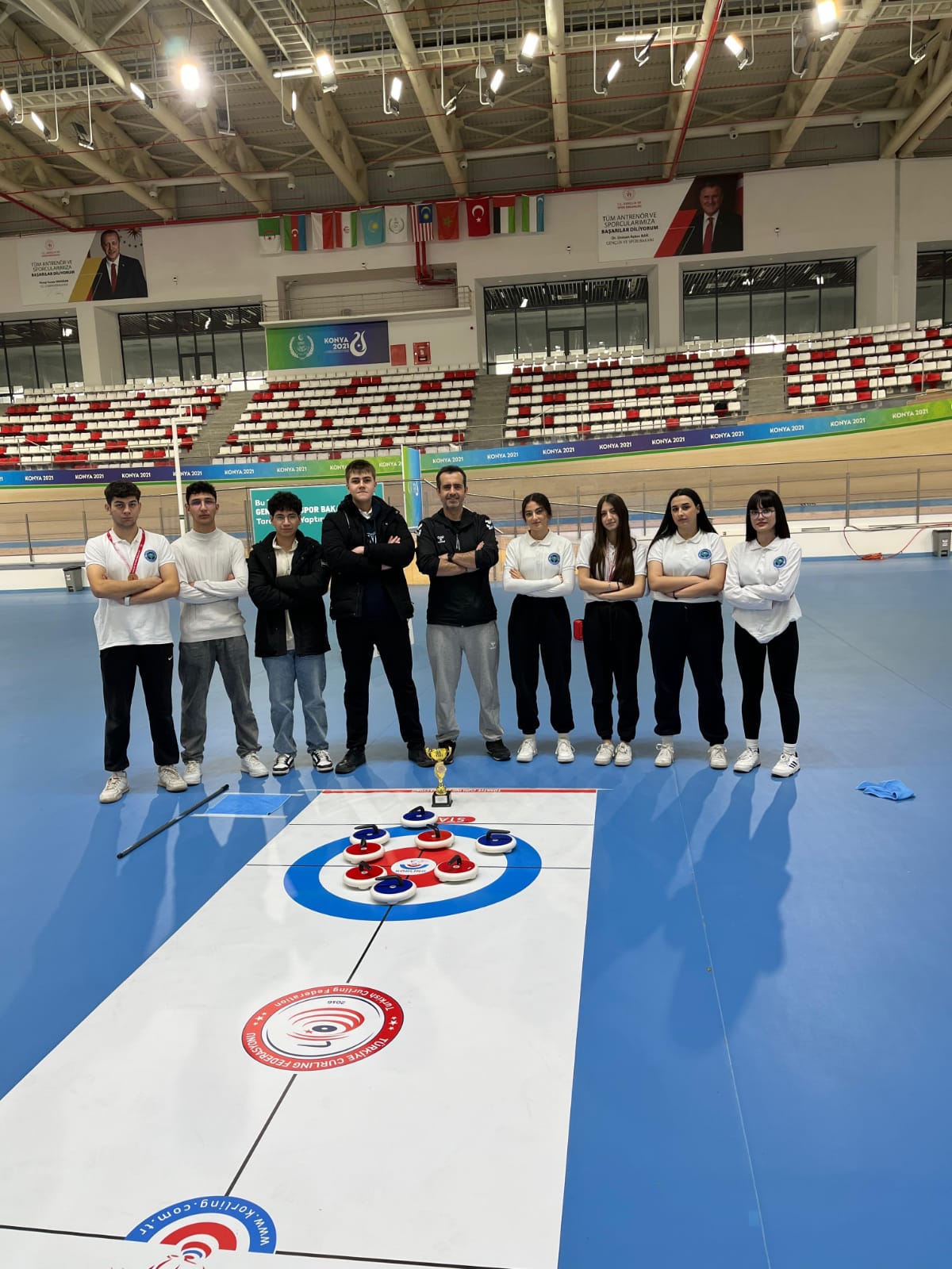 Konya Okul Sporları Yarışmasında Konya 4.olduk